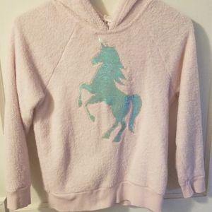 Hoodend sweatshirt